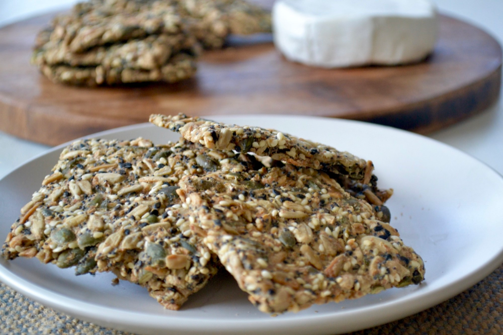 Crispy Super Seed Crackers - 2g net carb