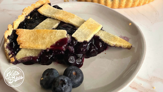 Blueberry Pie with Lattice Crust