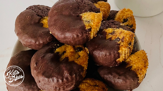 Ganache-Dipped Brookies