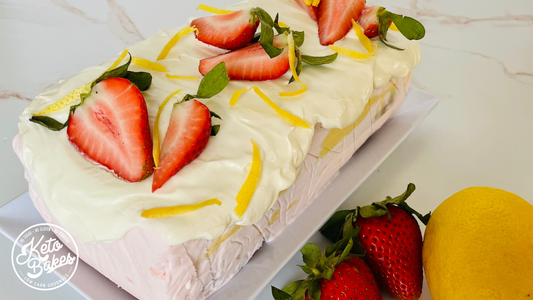 Strawberry Lemonade Icebox Cake