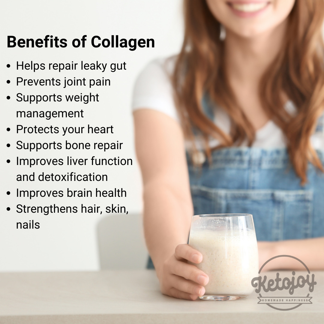 Pure Collagen Peptides Powder - 0 g carb
