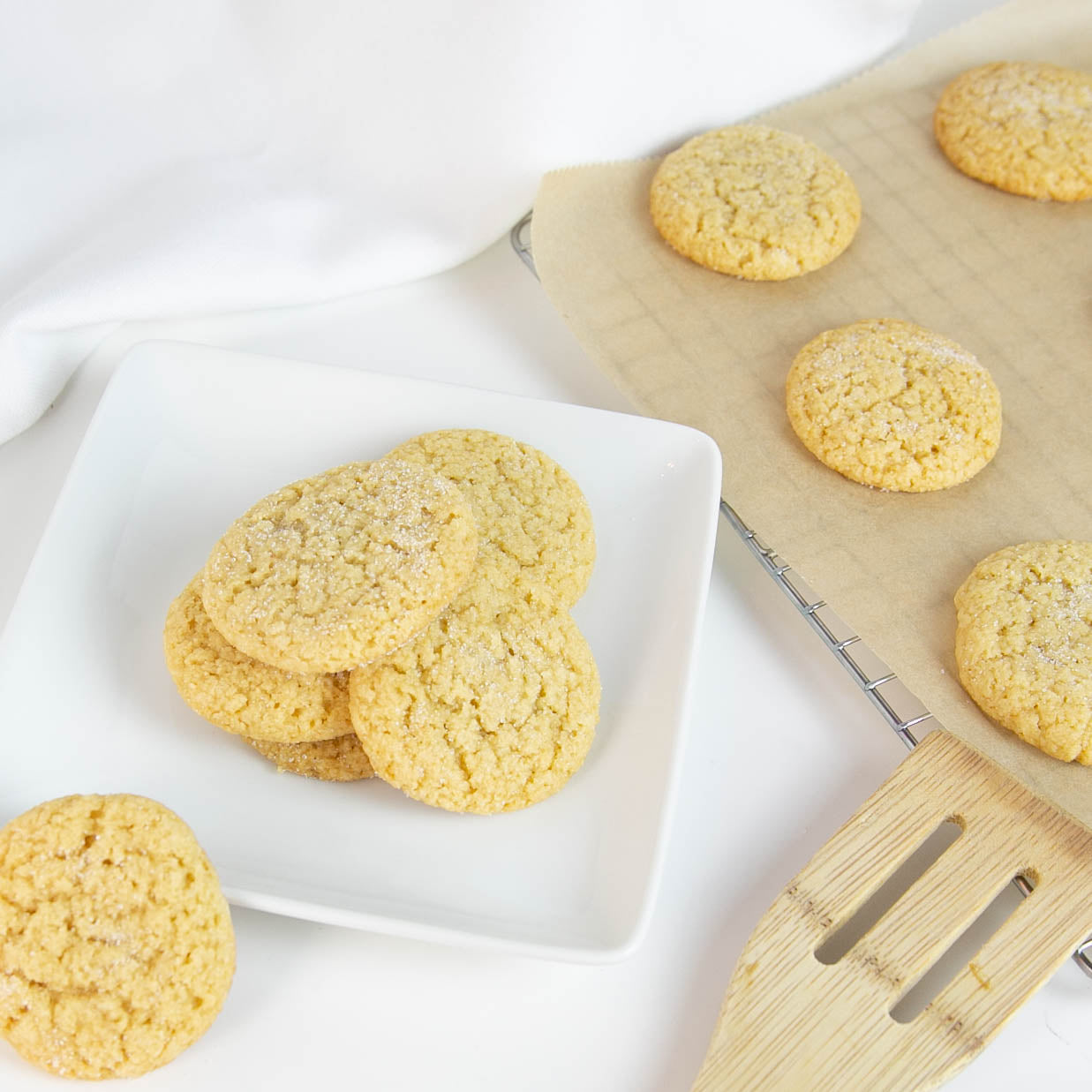 Chewy Sugar Cookies - 1g net carb