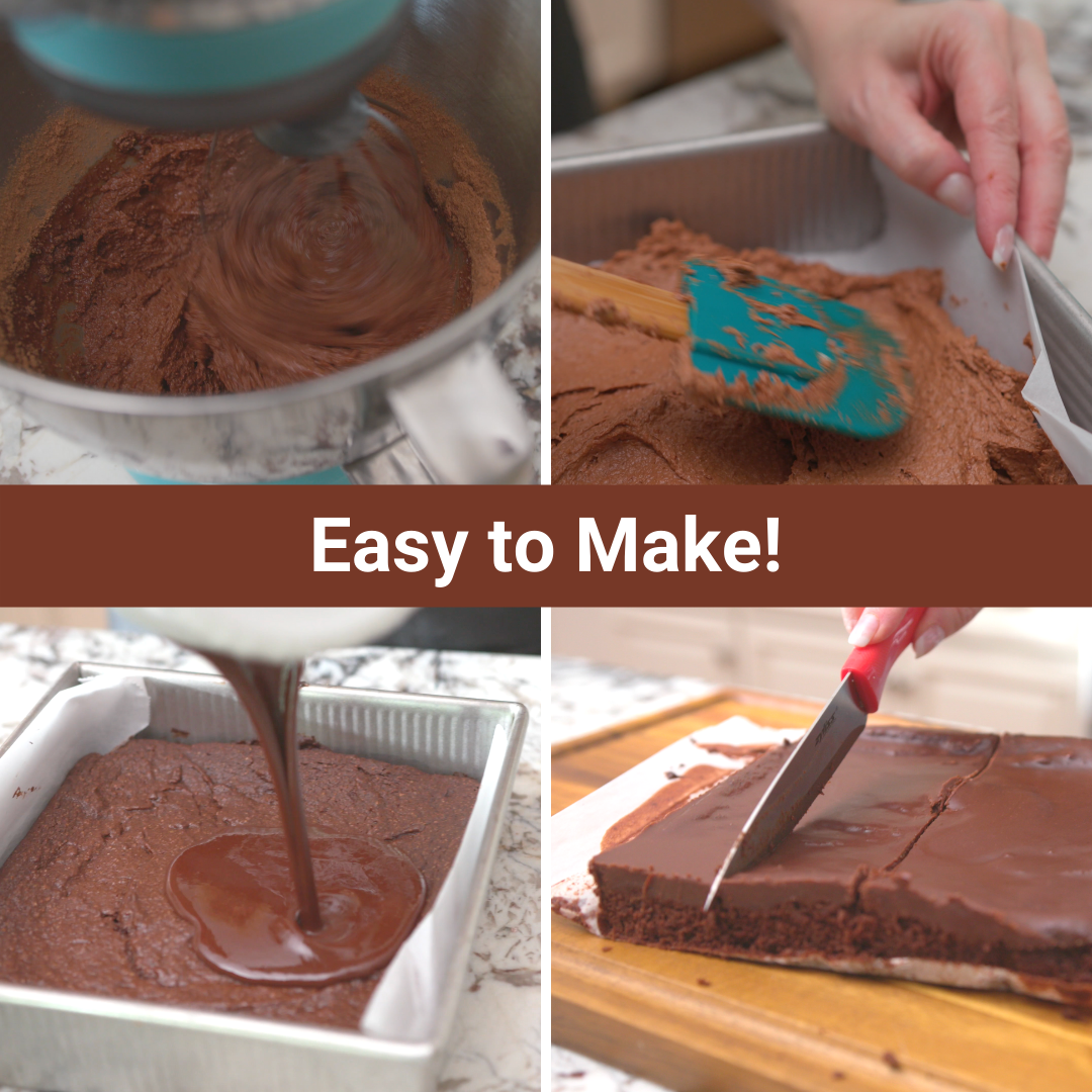 Frosted Fudgy Brownie Mix - 1g net carb