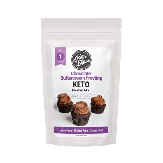 Chocolate Buttercream Frosting - 2g net carbs