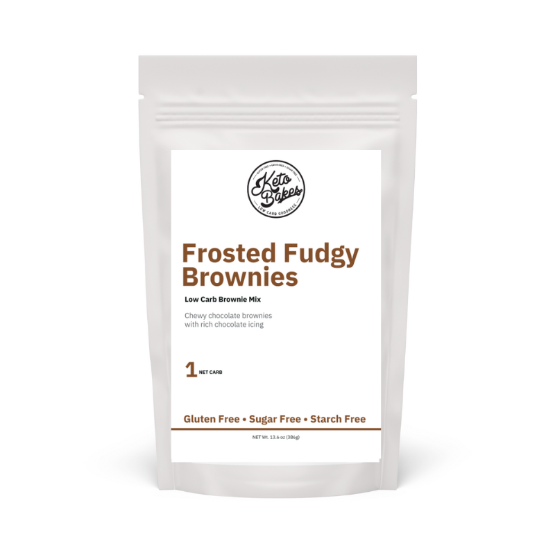 Frosted Fudgy Brownie Mix - 1g net carb