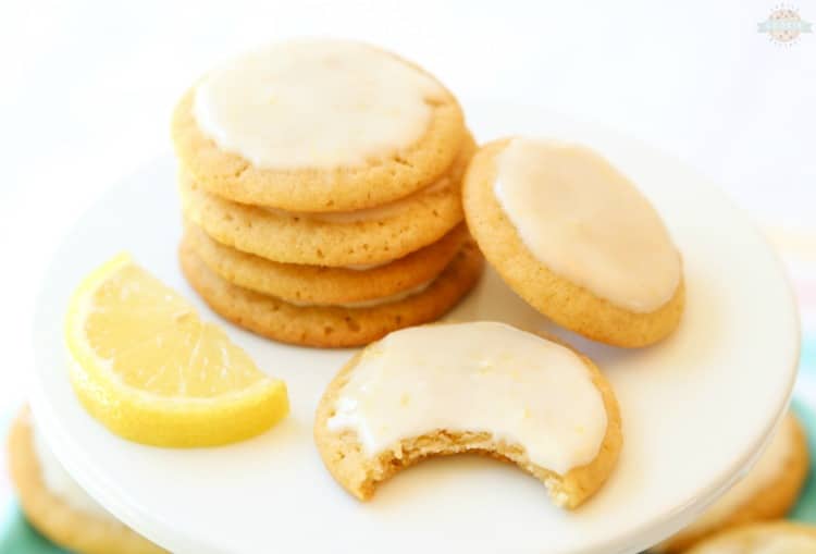Lemon Iced Cookies - 2g net carb