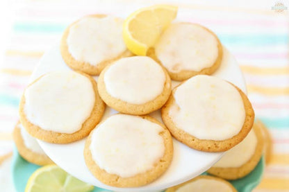 Lemon Iced Cookies - 2g net carb