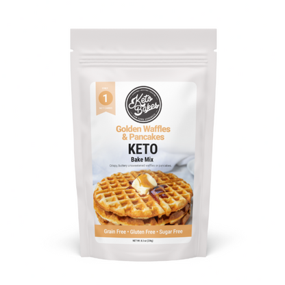 Golden Waffles & Pancake Mix - 1g net carb