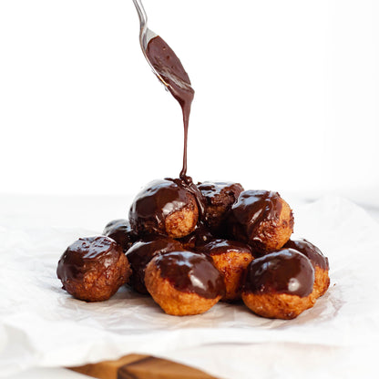Donut Holes with Chocolate Icing - 0 g net carbs