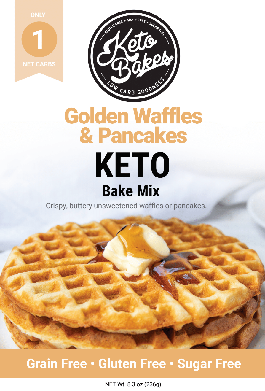 Golden Waffles & Pancake Mix - 1g net carb