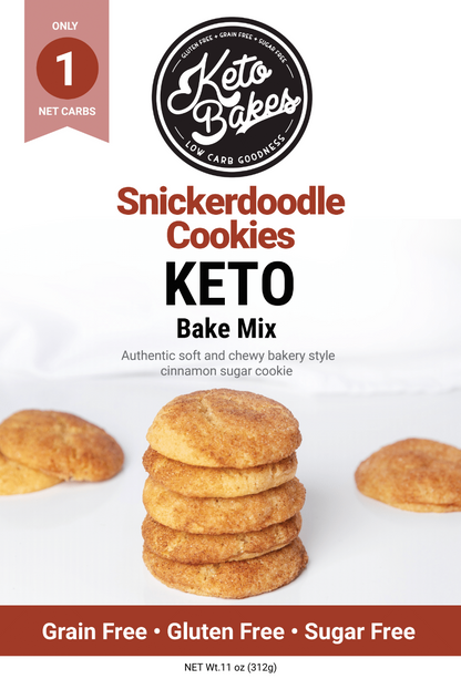 Snickerdoodle Cookie Mix - 1g net carb
