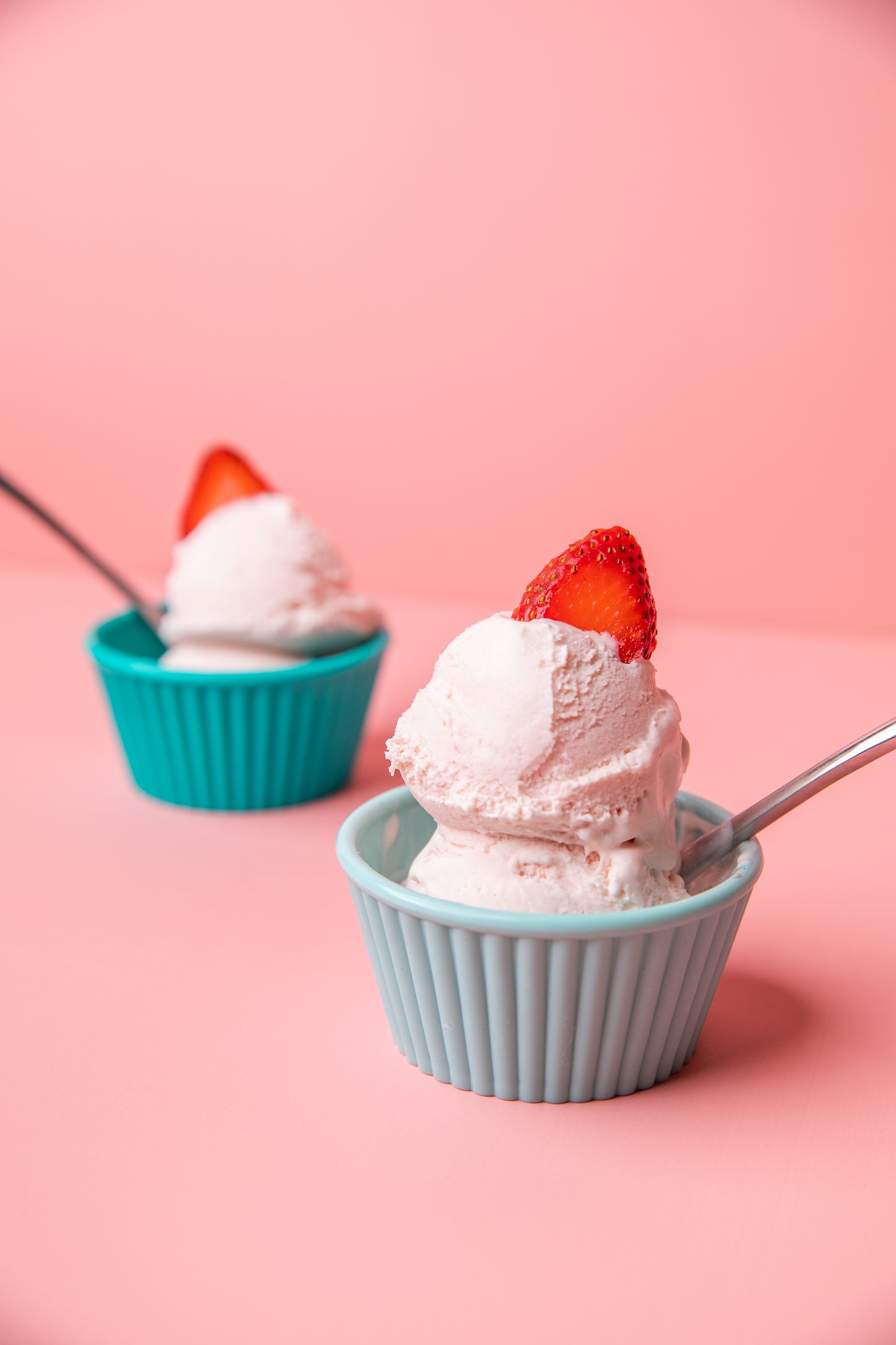 Ice Cream Mix - FRESH STRAWBERRY - 1g net carb