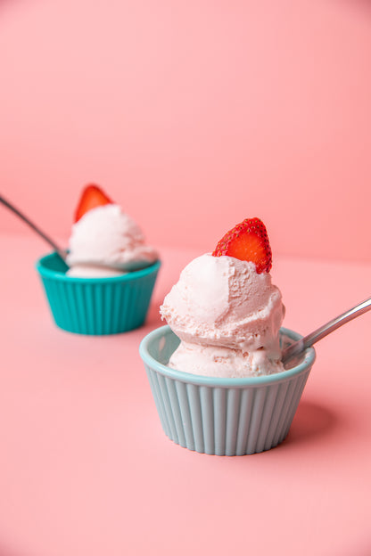 Ice Cream Mix - FRESH STRAWBERRY - 1g net carb