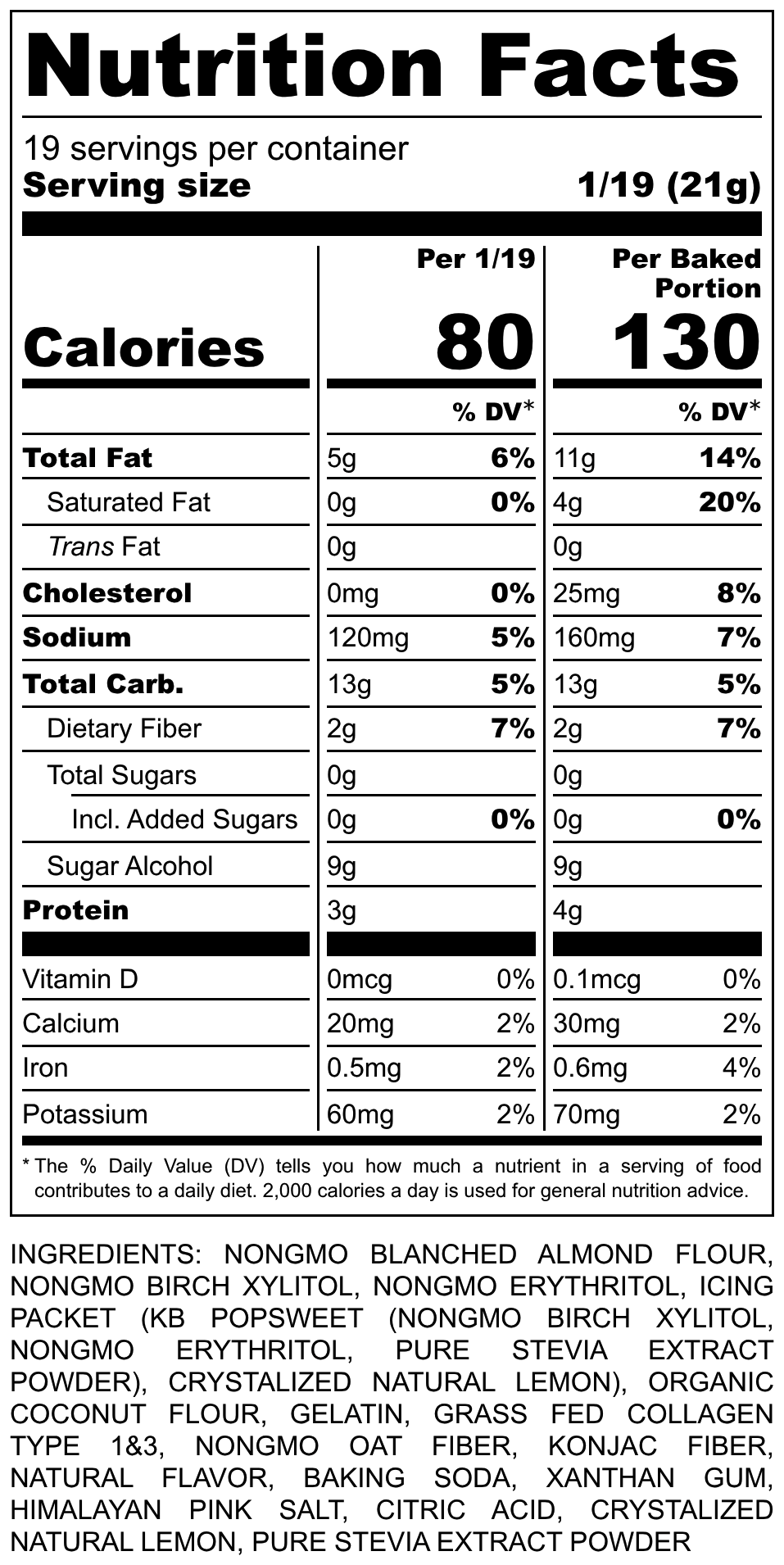 Lemon Iced Cookies - 2g net carb