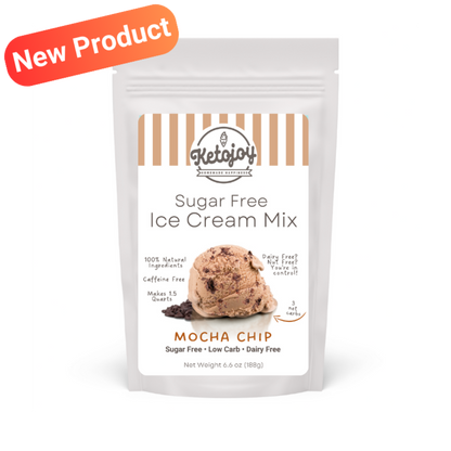 Ice Cream Mix - MOCHA CHIP - 3g net carbs