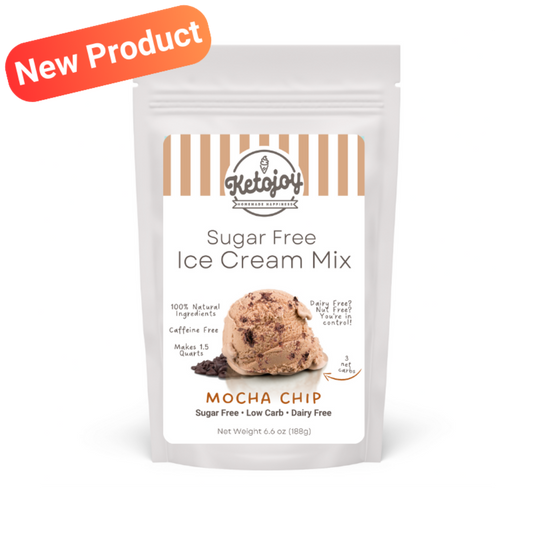 Ice Cream Mix - MOCHA CHIP - 3g net carbs