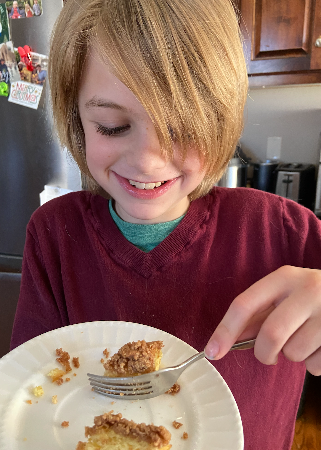 Cinnamon Crumb Coffee Cake - 1g net carb