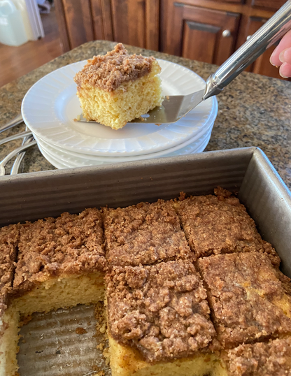 Cinnamon Crumb Coffee Cake - 1g net carb