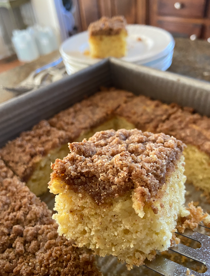 Cinnamon Crumb Coffee Cake - 1g net carb