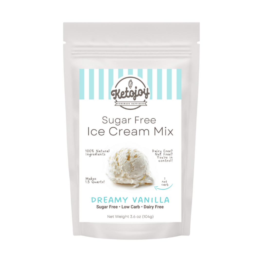 Ice Cream Mix - DREAMY VANILLA -1g net carbs