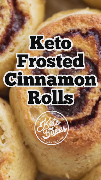 Frosted Cinnamon Rolls Mix -4g net carb
